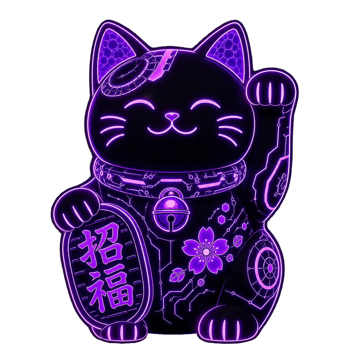 nekotec.pl neon cat
